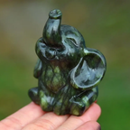 Green Jade Elephant