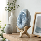 Blue Celestite Egg