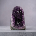 Natural Amethyst with Carved Base