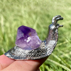 Amethyst Crystal Snail