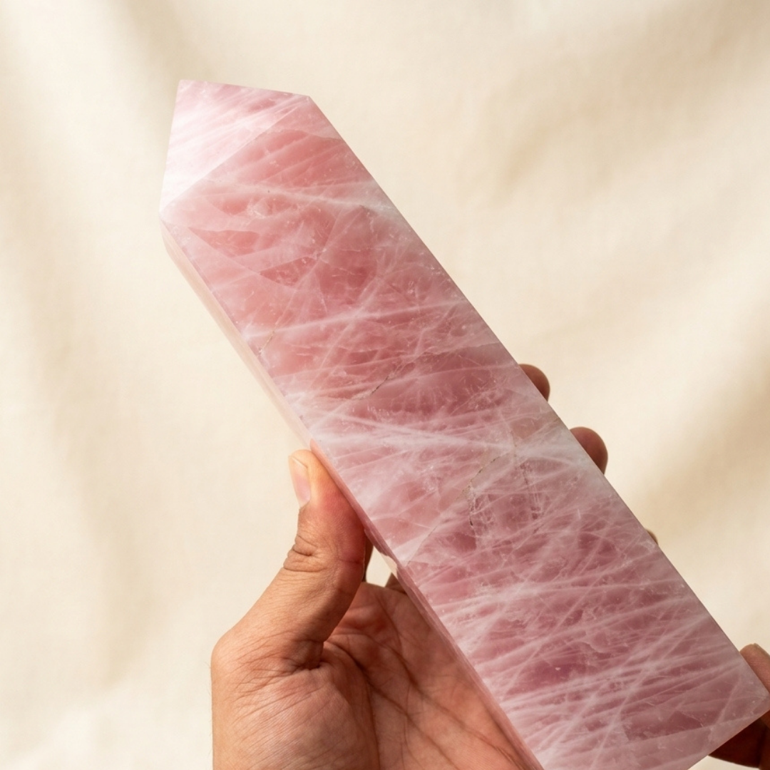 Tower - Rose Quartz