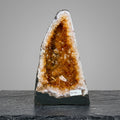 Natural Citrine Cathedral with Calcite Inclusion