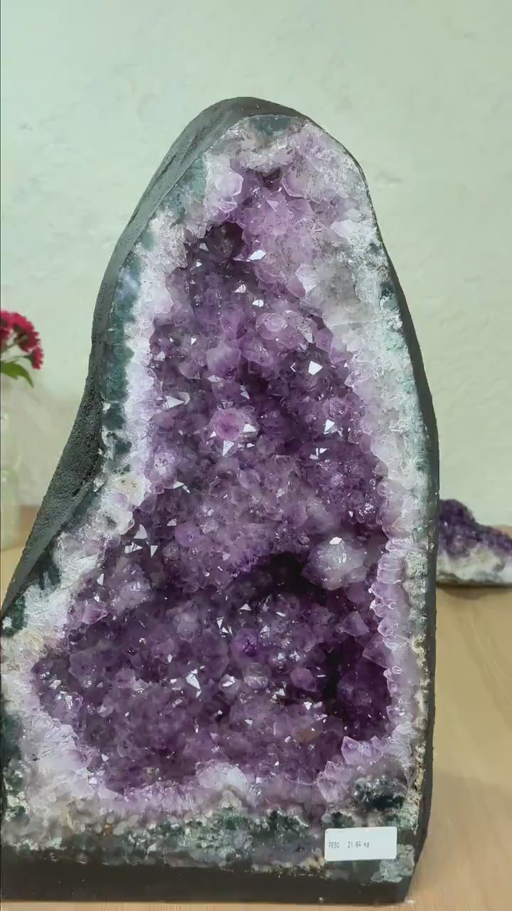 Large Natural Amethyst Cathedral